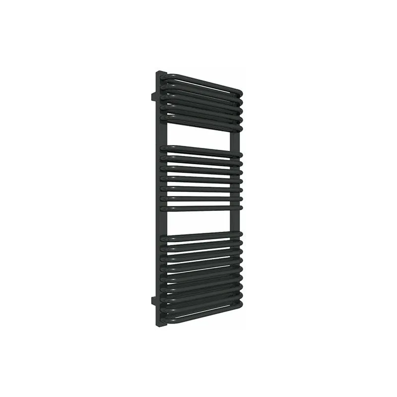 Matisère - Scaldasalviette misto nero 820mm di altezza e 440mm di larghezza - 545 Watt - TYT820/440Z8N