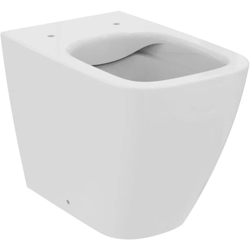 I.life b, wc a terra filo parete con tecnologia RimLS+, T461601, Bianco - 