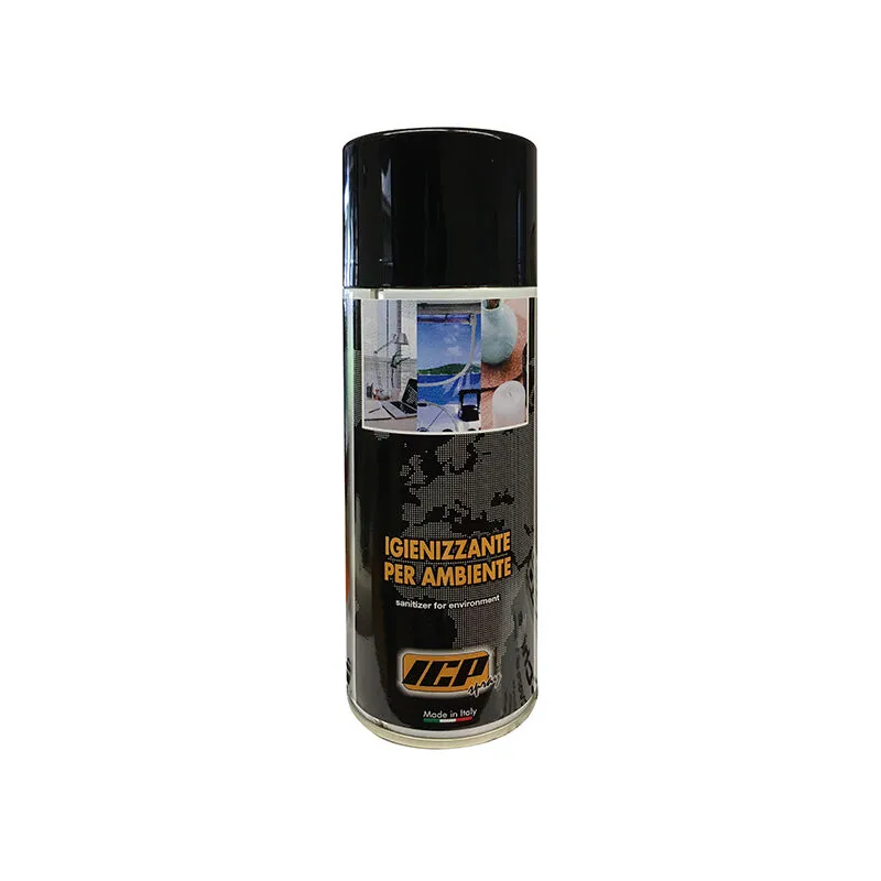 Igienizzante per ambiente auto casa ufficio in modo rapido ed efficace spray a secco icp 400 ml