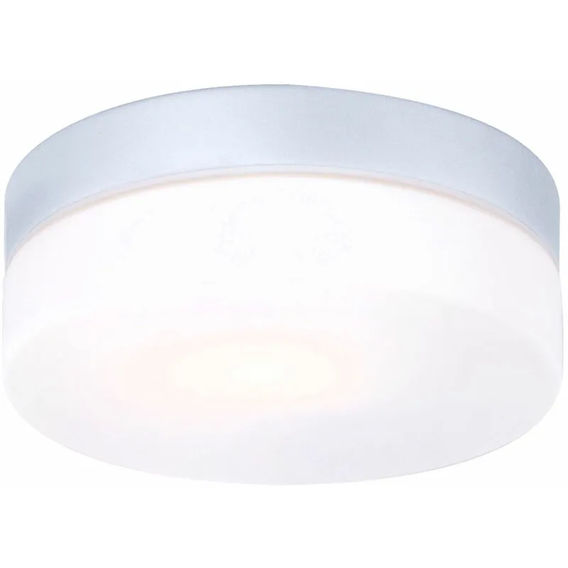 Plafoniera bagno alu illuminazione esterna in vetro opale lampada in un set di lampadine a led