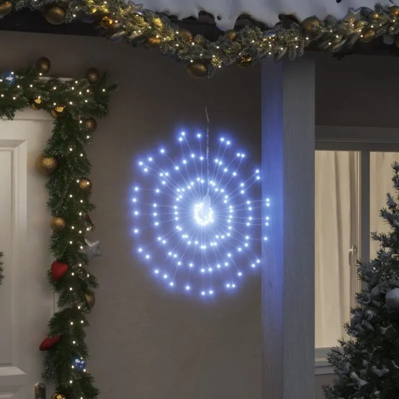 Vidaxl - Illuminazioni di Natale Galassia 140 led 4pz Bianco Freddo 17cm