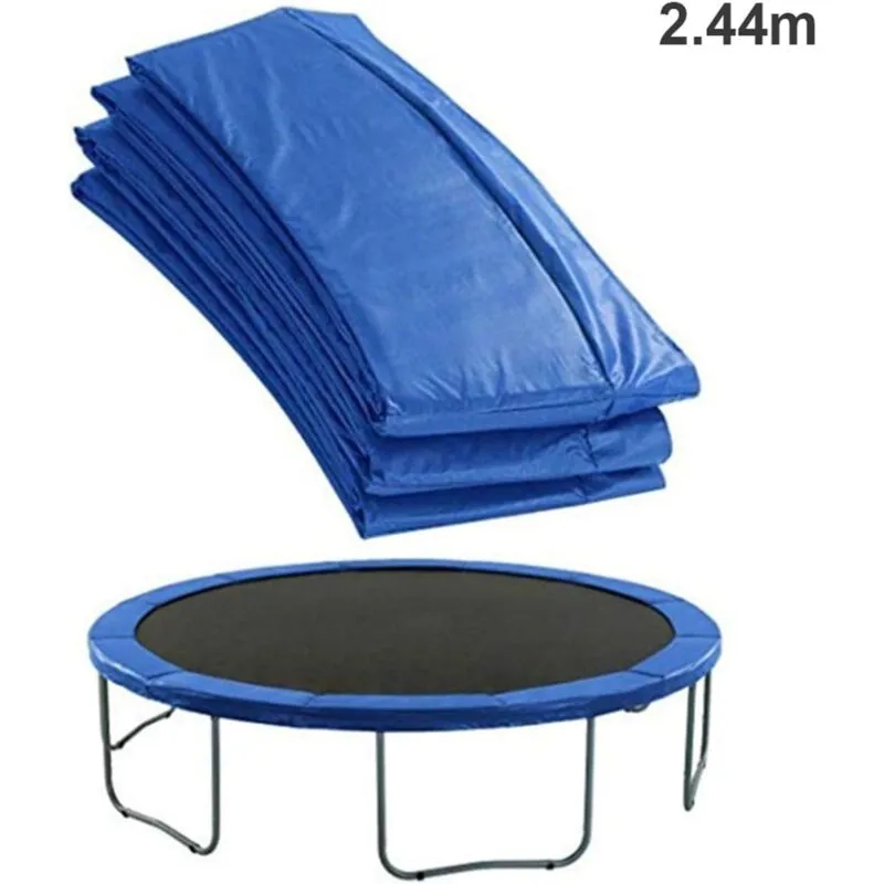 Ugreat - Imbottitura di protezione per trampolino, Imbottitura di sicurezza per trampolino da 244 cm, Imbottitura di protezione per molle per