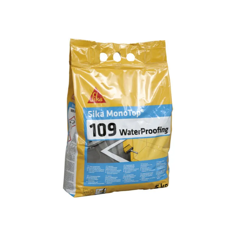 Sika - Impermeabilizzante impermeabilizzante Monotop 109 - 5kg - Gris