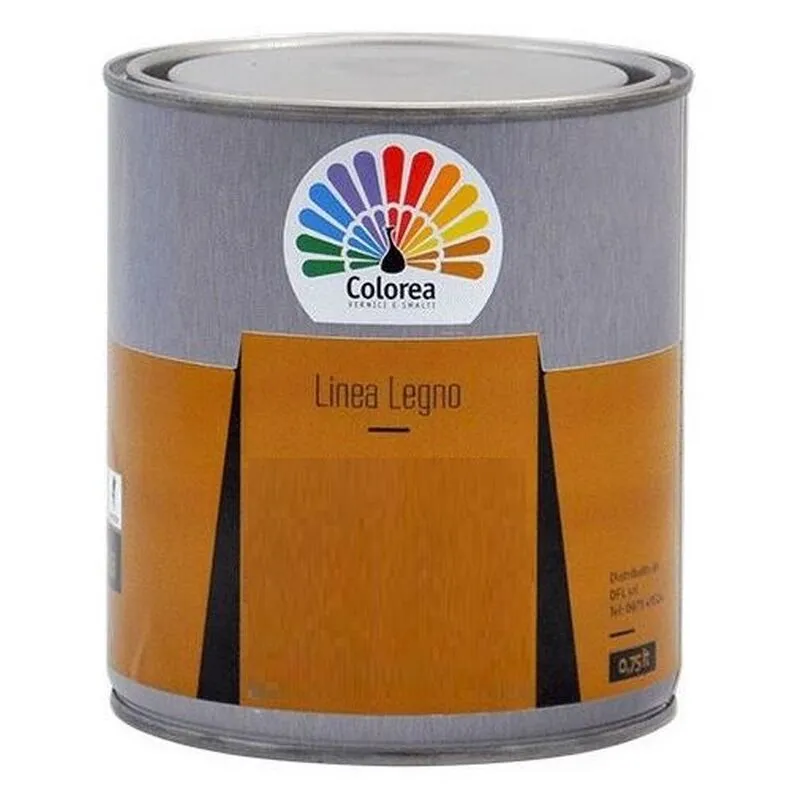 Impregnante vernice per legno castagno 0,750 lt anti muffe e funghi Castagno - Colorea
