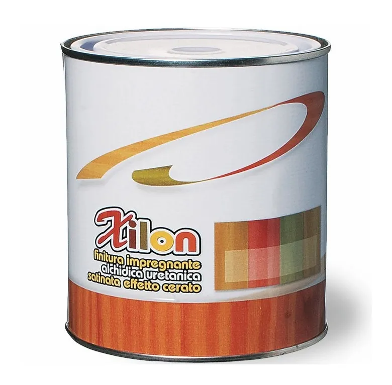 Italchimica - Impregnante Sintetico Satinato per Legno Xilon Laiv colore Trasparente 0,750 Lt.