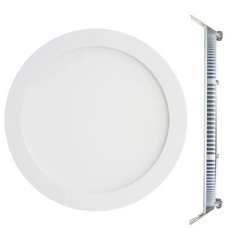 Faretto da incasso a led 12W rotondo extrapiatto bianco freddo 6000K