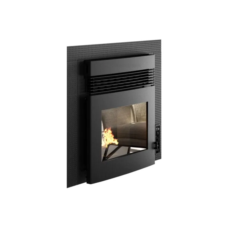 Biomasa On - inserto a pellet punto fuoco 'alessio' 8,5 kw