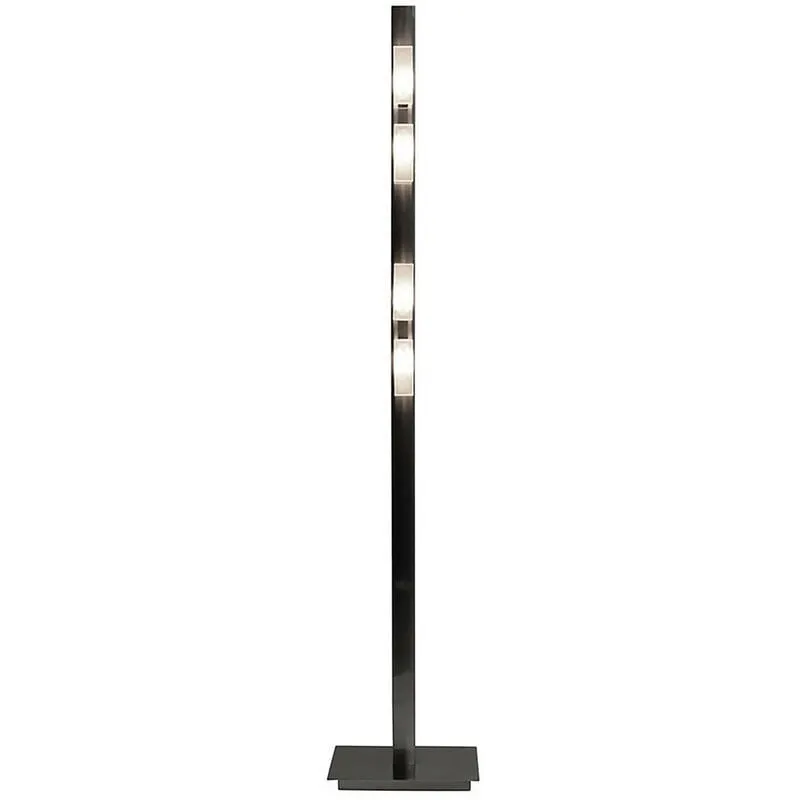 Inspired Mantra Fusion Arco Lampada da terra Arco 4 luci G9, nichel satinato, non compatibile con led/cfl