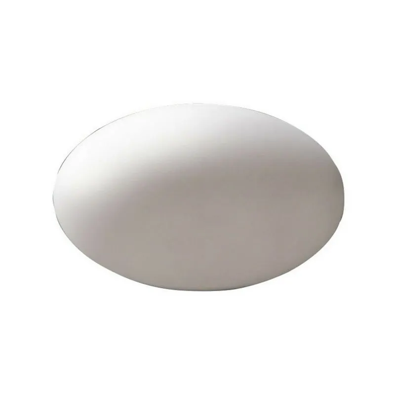 Inspired Mantra - Huevo - Lampada da Tavolo Ovale 1 Luce E27 da Esterno IP65, Bianco Opalino