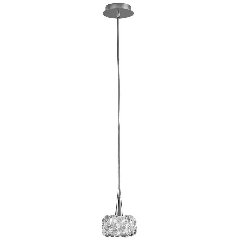 Diyas - Inspired Mantra - O2 - Sospensione a Soffitto 1 Luce G9 Piccola, Cromo Lucido