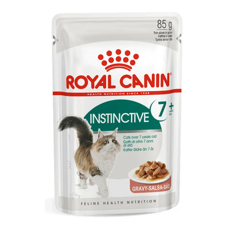  Instinctive 7+ per Gatti Senior in Salsa da 85 gr