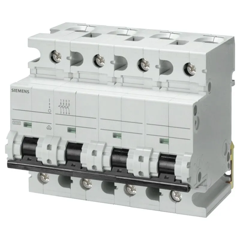 Interruttore magnetotermico  4P 100A 10kA tipo c 6 moduli 5SP44917