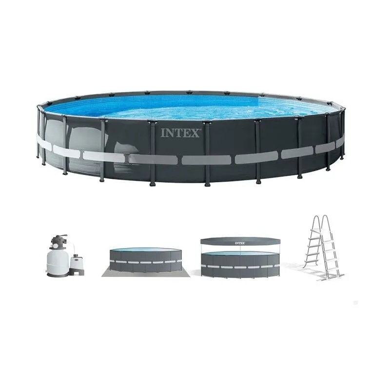 Piscina fuori terra rotonda Intex 26334 610x122cm Ultra Xtr Frame