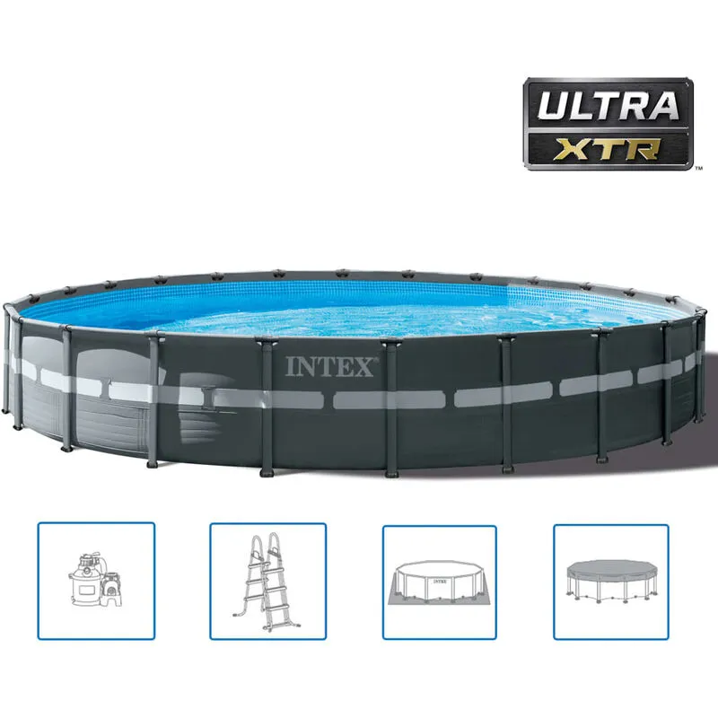 Ultra xtr Frame Set Piscina Rotondo 732x132 cm 26340GN 