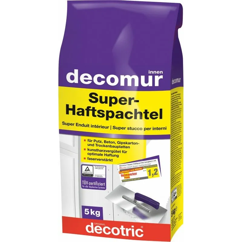 Decotric - Intonaci Interni Decomur 5Kg