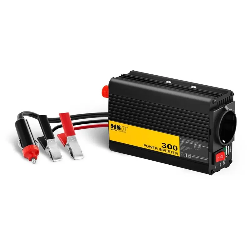  - Inverter Per Auto a Onda Sinusoidale Trasformatore Tensione 12V - 230 v 300 w