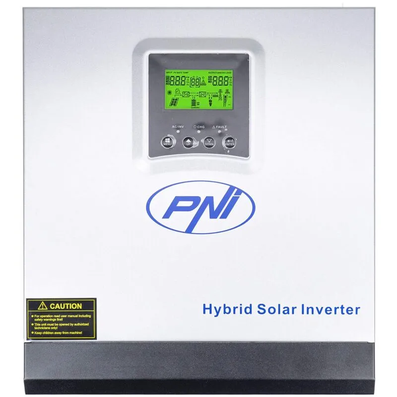  - Inverter solare GreenHouse SC1800C pro 3KW 13A 3000VA, 24V, mppt 60A, Off Grid Pure Sinusoidale ibrido