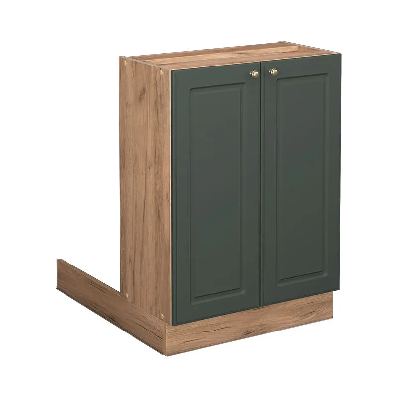  - Isola cucina Fame-Line, Verde-oro Country House, 60 cm senza piano di lavoro