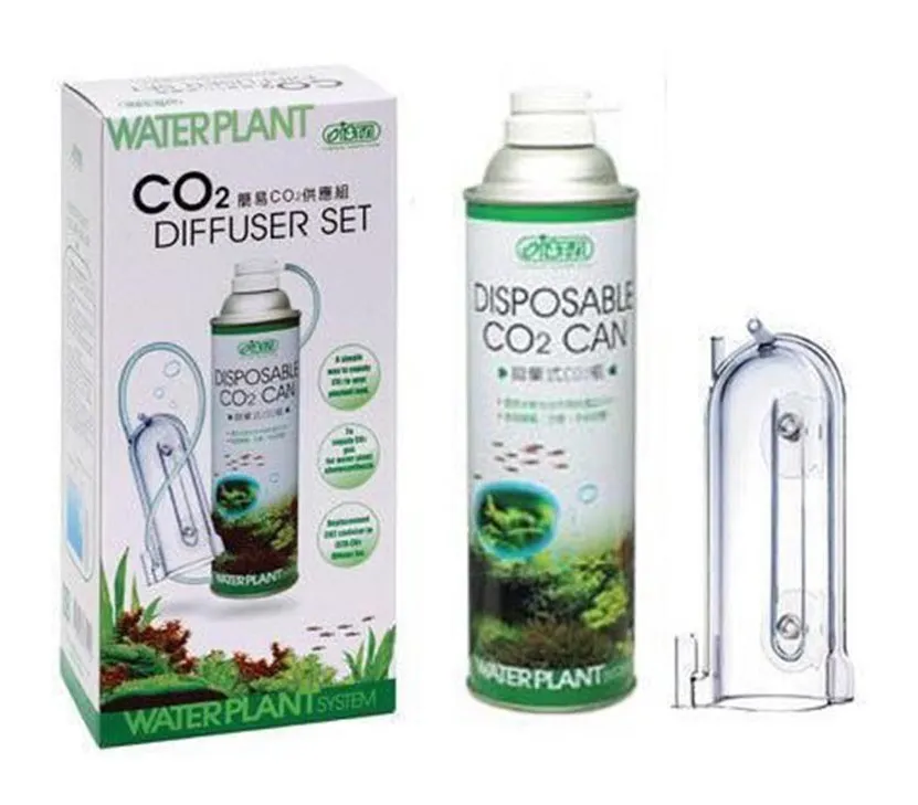 CO2 Diffuser Set - sistema di fertilizzazione co2 completo di bombola usa e getta e diffusore - Ista