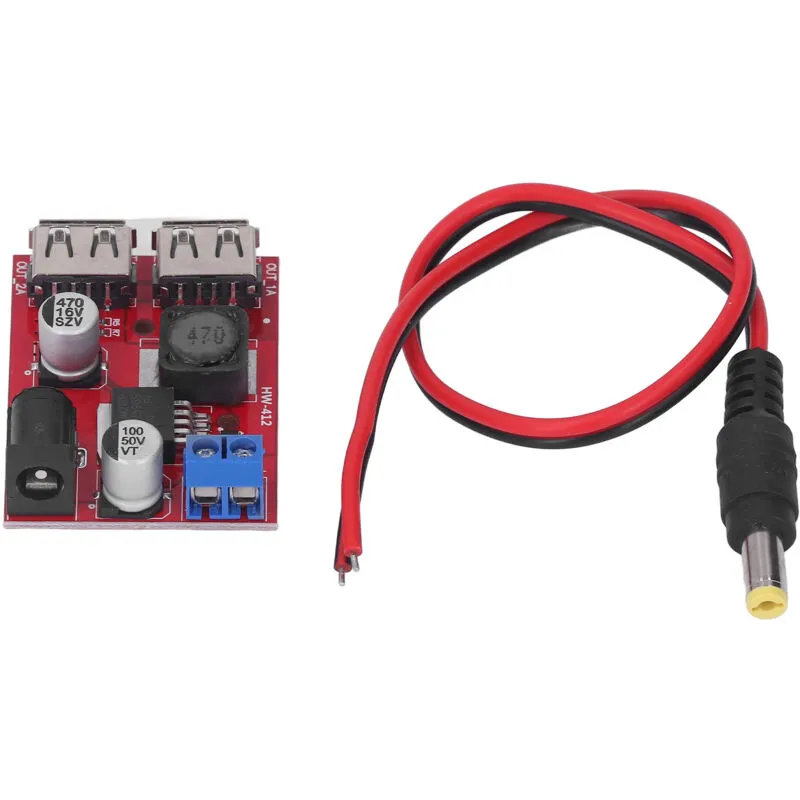 Prenfle - Jeffergarden dc 6 V‑30 v a 5 v Circuito del controller solare Stabilizzazione della tensione Power Buck usb