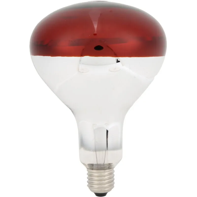 Jeffergarden - Lampada Riscaldante per Pulcini Lampadina a Infrarossi Lampada Riscaldante per Rettili Lampadina Rossa per Allevatrice 220V/250W