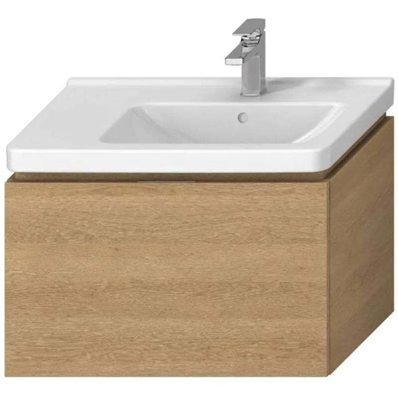 Cubito Pure - Mobile lavabo 74x48x43 cm, 1 cassetto, rovere H40J4253015191 - Jika