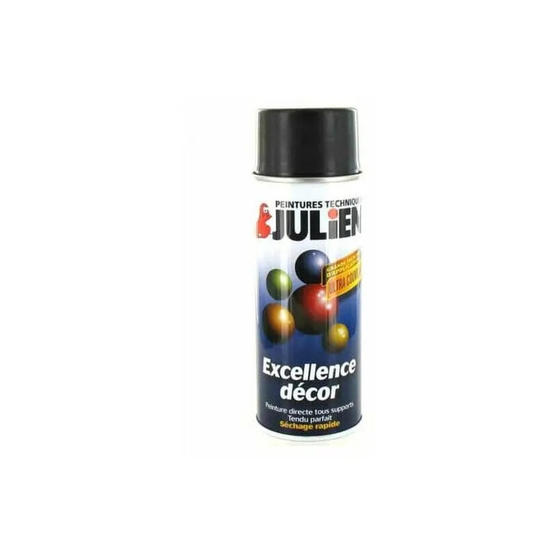 Julien - lucido spray nero vernice 400ml - Noir