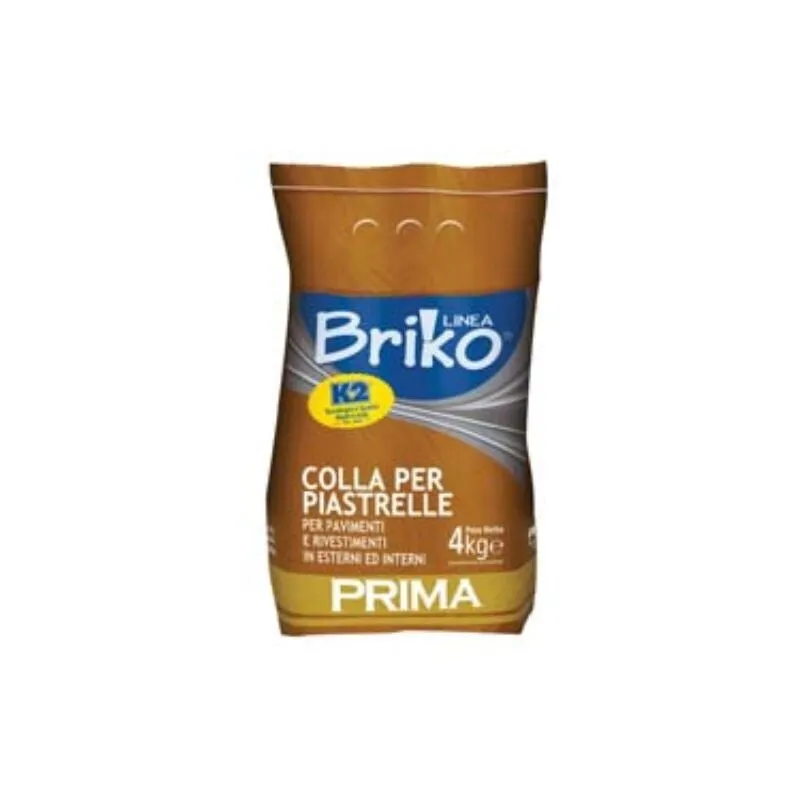 Linea briko colla per piastrelle in polvere - kg.4 4 pezzi - 