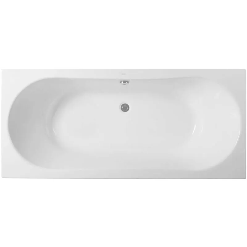 Gaia - Vasca da bagno rettangolare, 17x8 cm, bianco 11115430 - Kielle