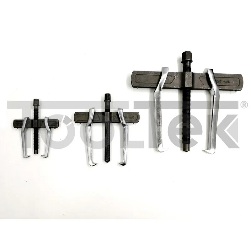 Tooltek - kit 3 estrattori per cuscinetti interni esterni due bracci 100-150-200mm