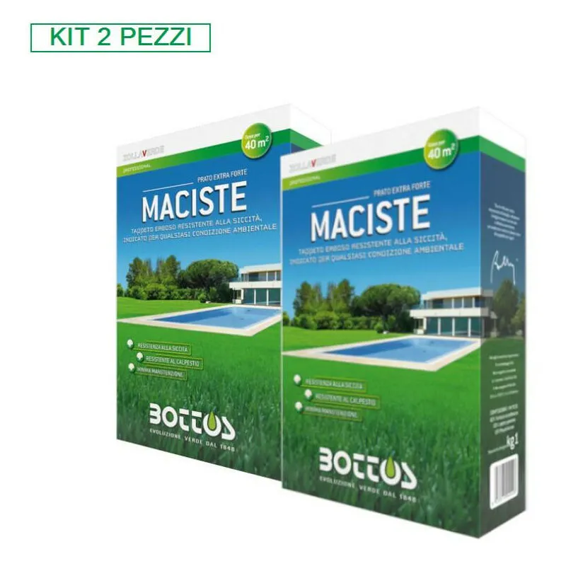 Kit 2 Confezioni di Maciste 1 Kg - Bottos