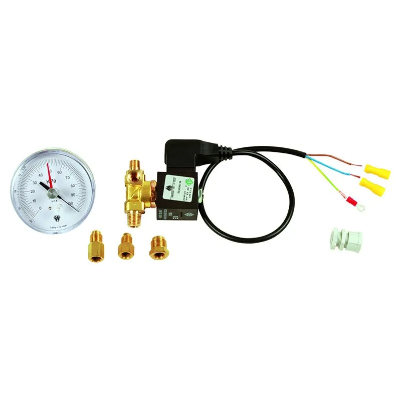 Kit-solenoide y vacuometro