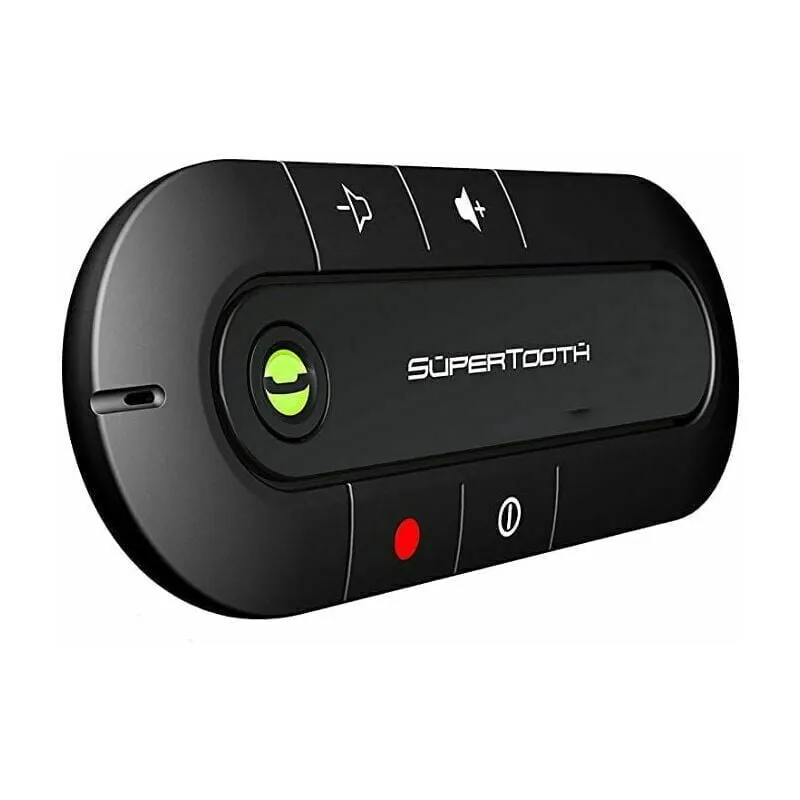 Kit vivavoce Ulisem per auto, casa, ufficio, Bluetooth 5.3. Visiera vivavoceKit vivavoce Bluetooth per auto (nero)