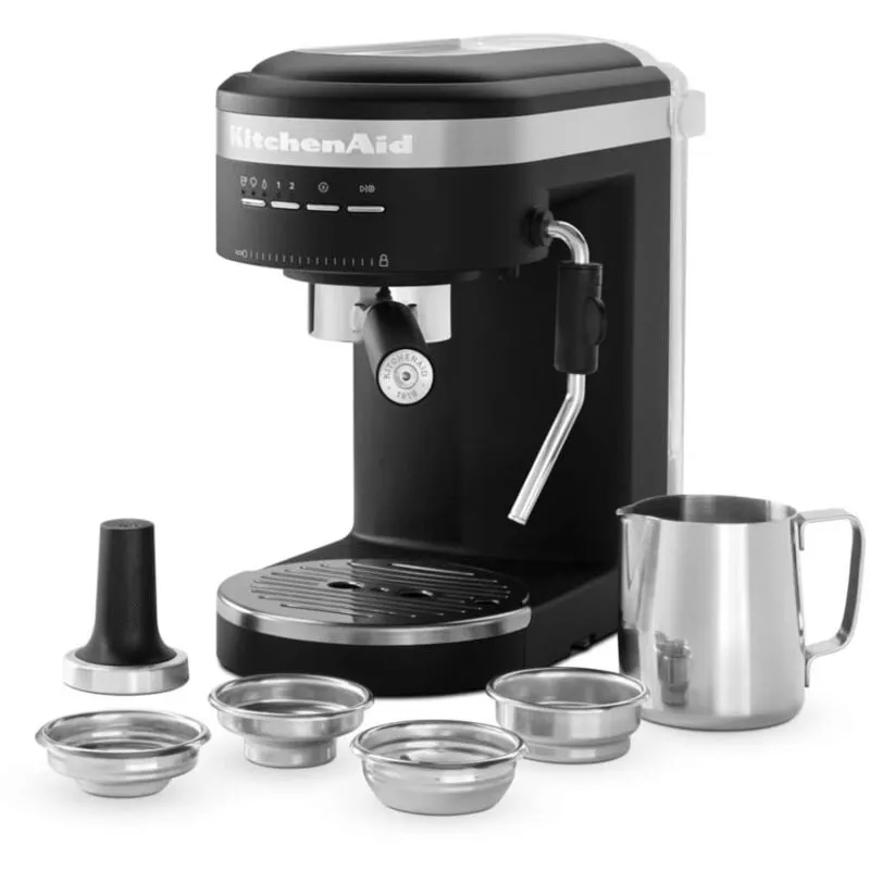 Macchina caffè espresso, nero opaco 5KES6403EBM - Kitchenaid