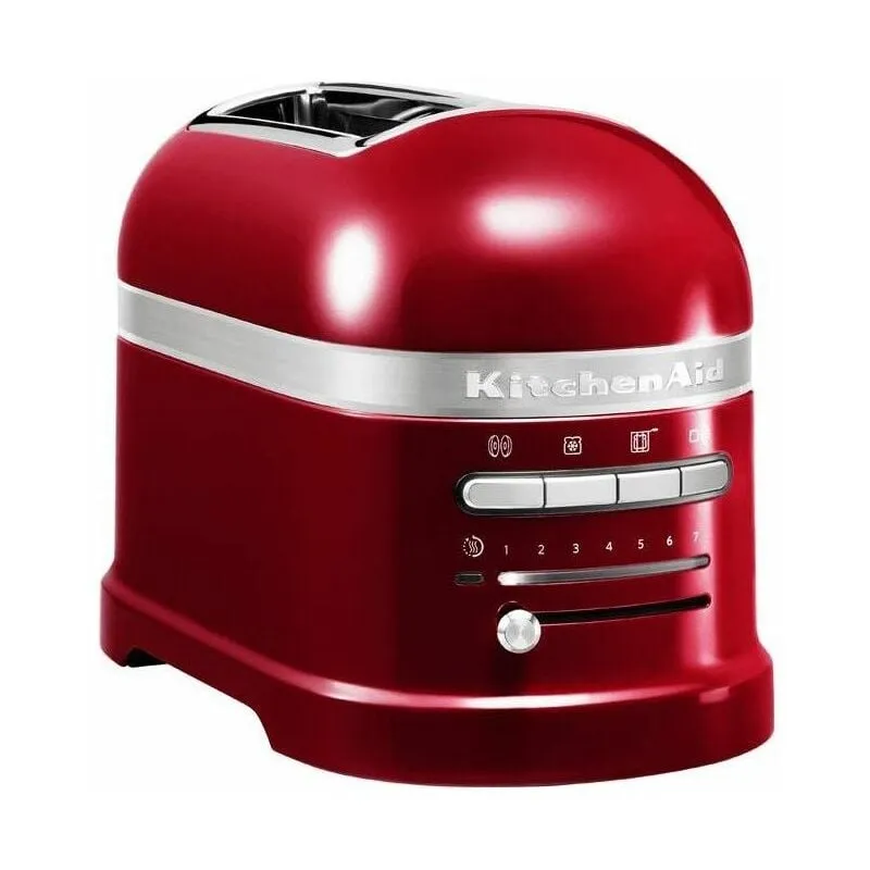 5KMT2204ECA Tostapane a 2 Scomparti Artisan Potenza 1250 w Rosso Mela Metallizzato - Kitchenaid