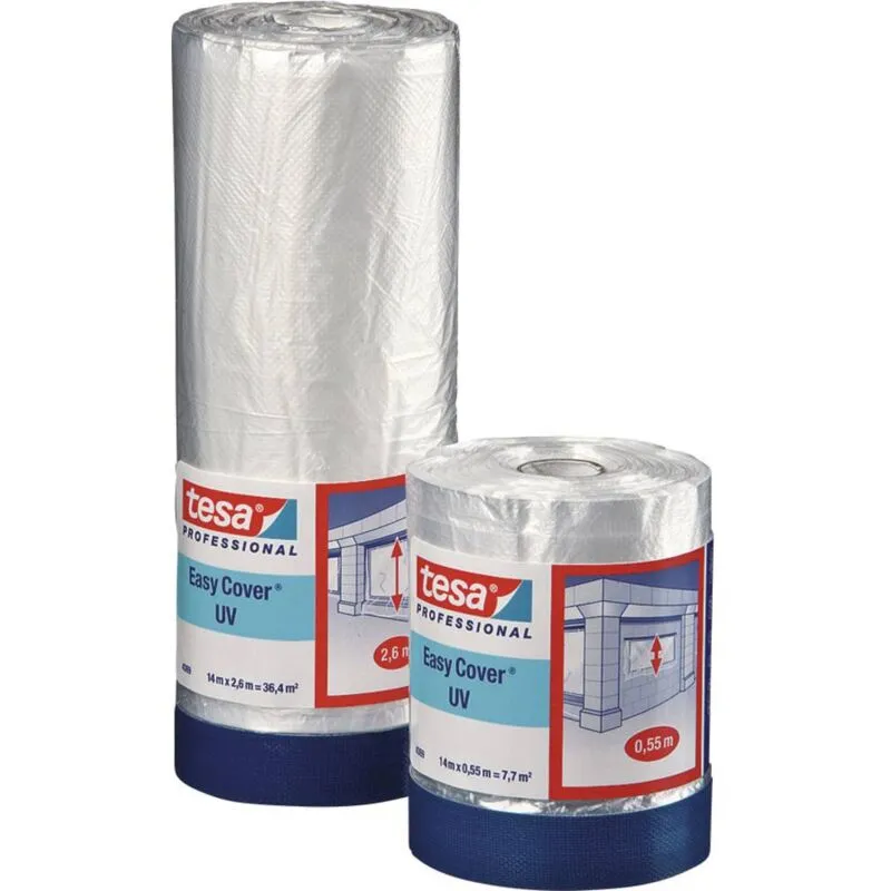  - 04369-00009-01 Pellicola di protezione per superfici Easy Cover® 4369 Trasparente (l x l) 14 m x 1.1 m 1 pz.