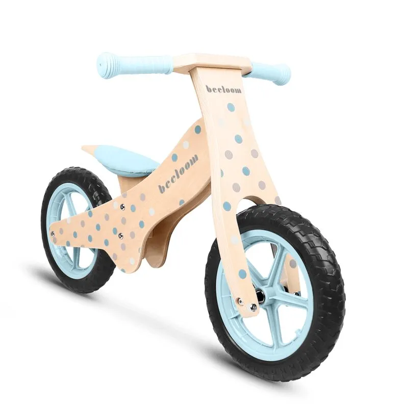 Bicicletta deambulatore in legno blue bubble bike - Beeloom