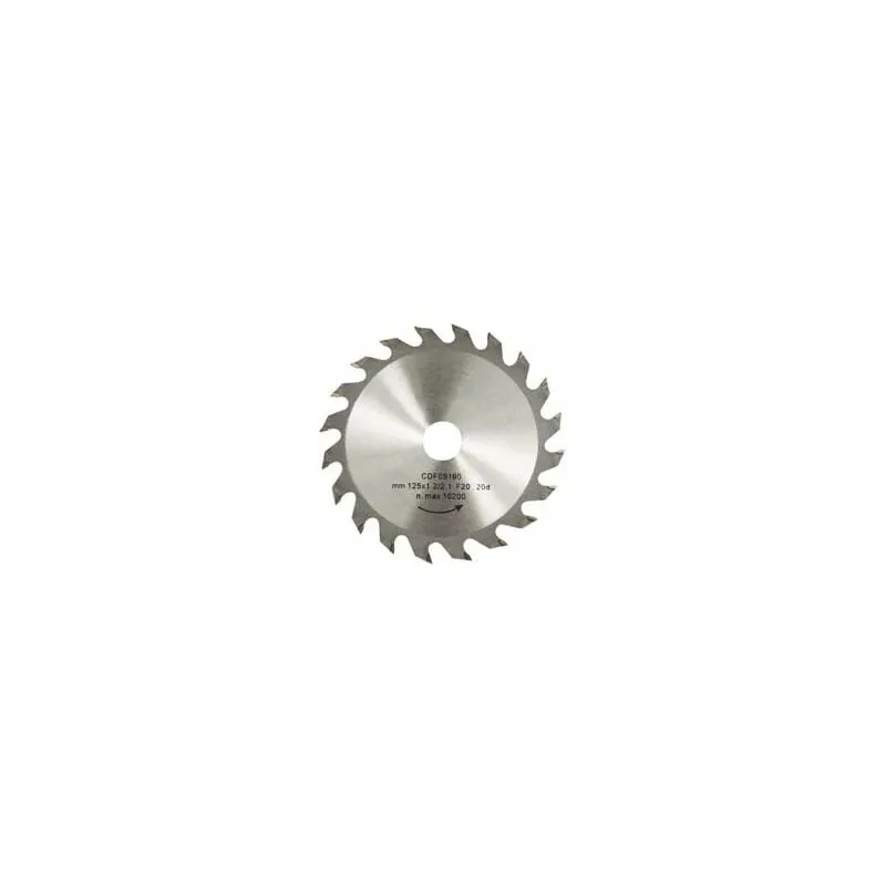 Disco lama circolare widia dentatura civetta - ø mm.250 foro 30 denti 60 sp.mm.2,2