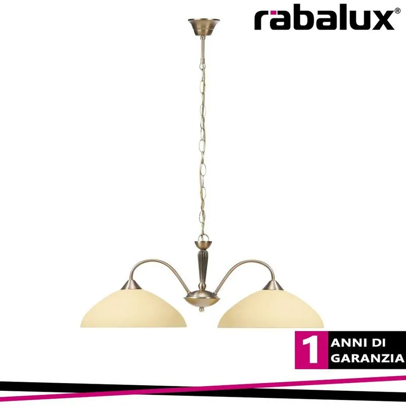 Regina, pendant lamp 2 arms, L69CM