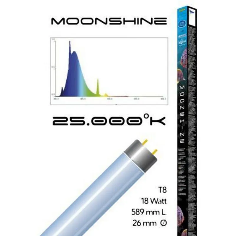 Lampada t8 Moonshine 25.000 k 18w/589mm