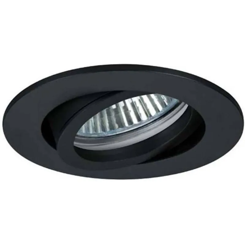 6308 0063.08 Lampada da incasso Lampadina Alogena GX5.3 50 w Nero - Brumberg