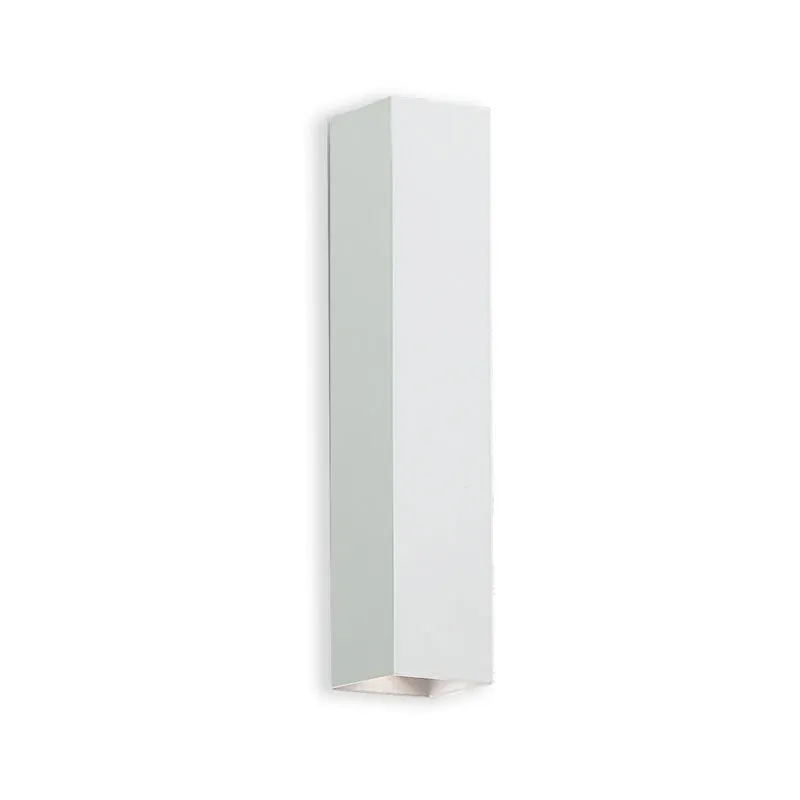 Applique Moderna Sky Metallo Bianco 2 Luci Led 7W 3000K Luce Calda - Bianco