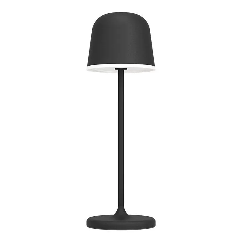 Lampada Da Scrivania Contemporanea Da Esterno Mannera Led Alluminio Nero - Nero