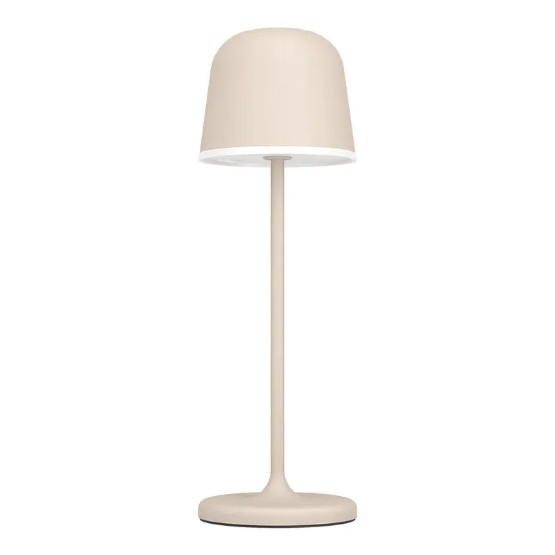 Lampada Da Scrivania Contemporanea Da Esterno Mannera Led Alluminio Avorio - Avorio