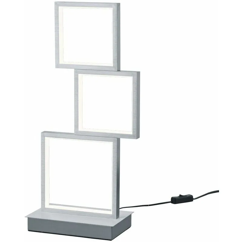 Lampada da tavolo a led per scrittura lampada da lettura per sala da pranzo luce notturna dimmer silver  527710305