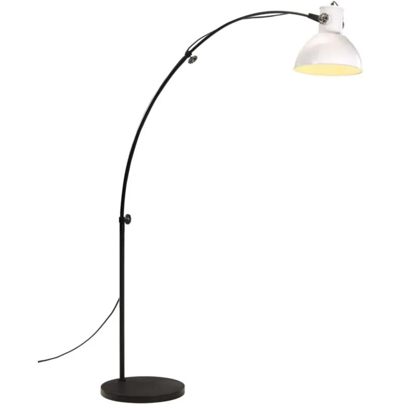 Lampada da Terra 25 w Bianca 150 cm E27 Vidaxl 401626