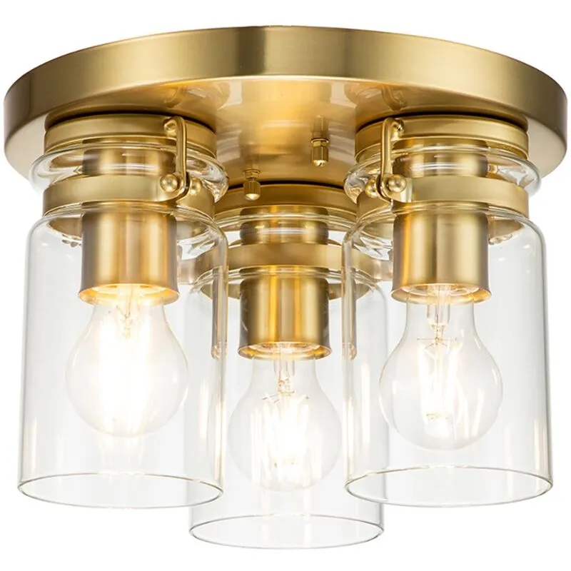 Kichler - Elstead Brinley Shade Cluster Lampada da soffitto in ottone spazzolato