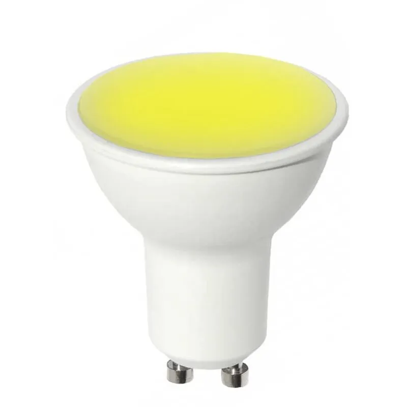 Partenopea Utensili - Lampada faretto 8W luce lampadina a led attacco con attacco GU10 da 220V calda 3000K