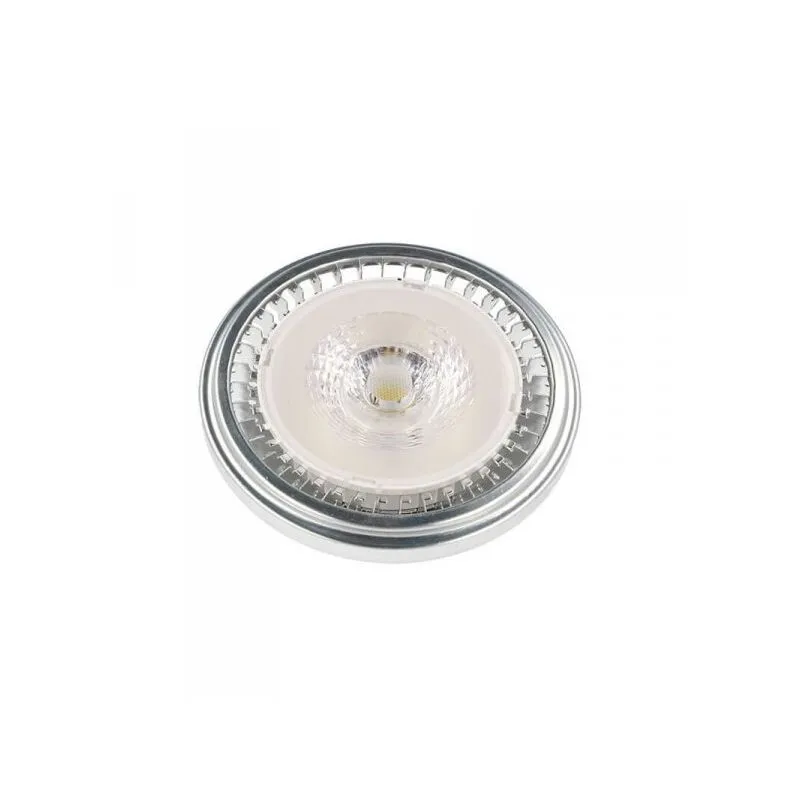 Ledlux - Lampada Faretto Led AR111 15W ac 220V Bianco Caldo Spot Angolo 35 Gradi Disegno Moderno