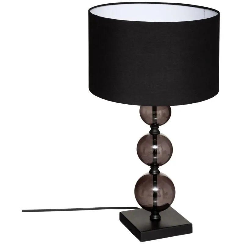 Lampada alma in metallo nero h52cm Atmosphera Créateur D'intérieur